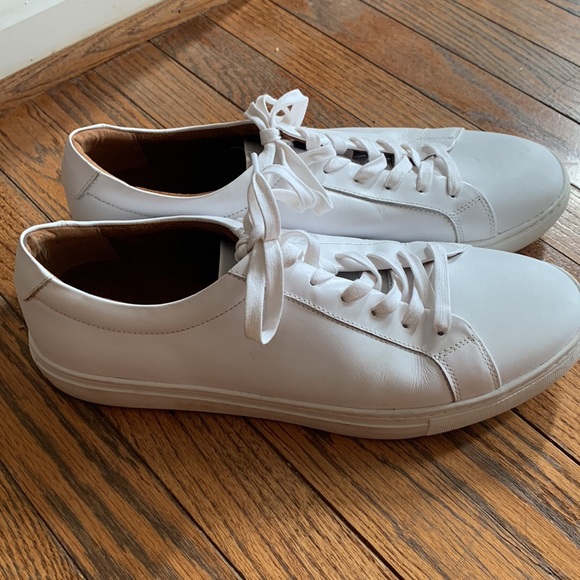 New Republic by Mark Monairy white sneakers. Very gently used. Great condition. - Picture 2 of 5